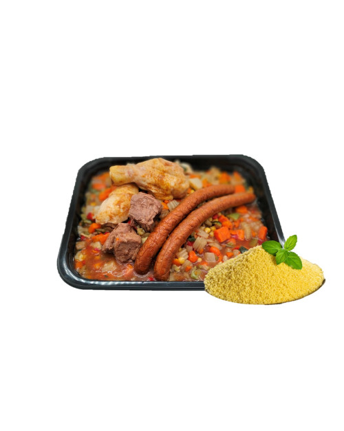 LOT COUSCOUS ROYAL + SEMOULE 2/3 PERSONNES